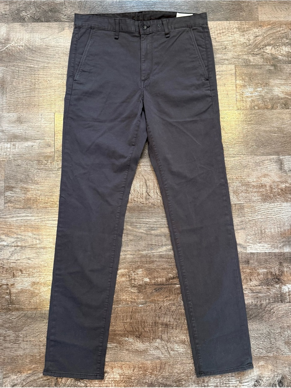 Rag and Bone Mens Gray Slim Taper Chino Pants 32 Waist Business Casual Twill